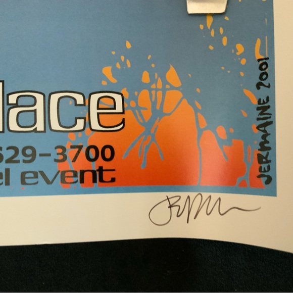 2001 INCUBUS & THE START Concert Poster Jermaine Rogers 2001 Offset Collection - Picture 3 of 9